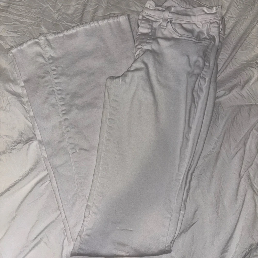 O2 Denim White Flare Jeans - Picture 1 of 2